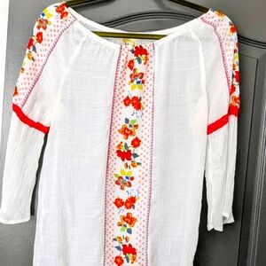 Fig And Flower Flowy Top